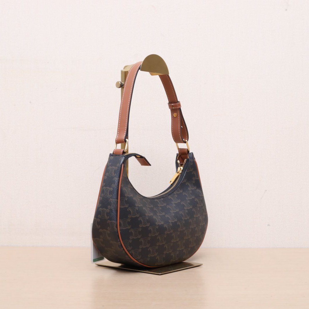 *CELINE AVA Shoulder Bag Medium Size with Arc de Triomphe Print-Hana Vintage
